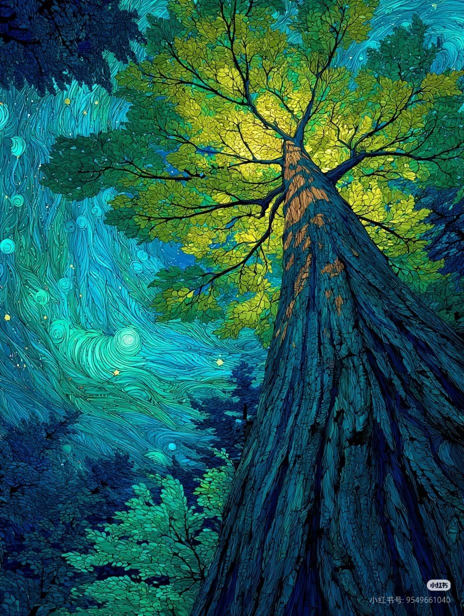 Vivid tree — art as artifact